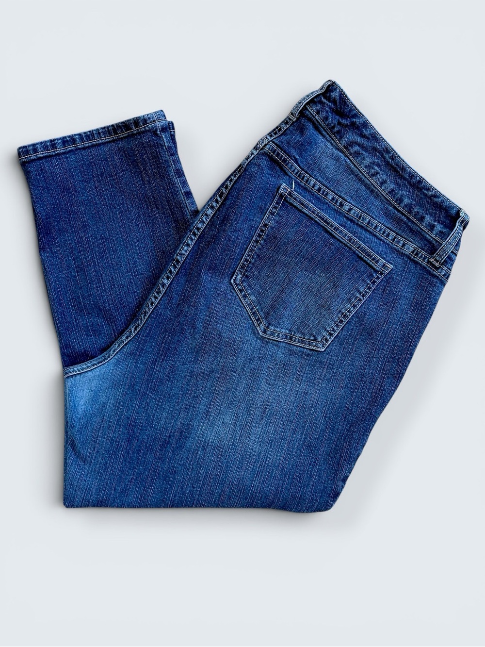 Torrid Skinny Ankle Crop Jeans Size 20 23” Inseam Extra Short Medium Wash